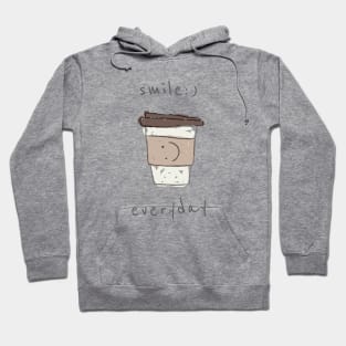 Coffee Lover Smile Everyday Hoodie